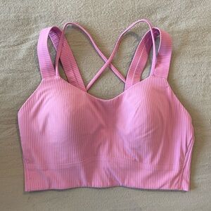 lululemon athletica Pink Strappy Sports Bra